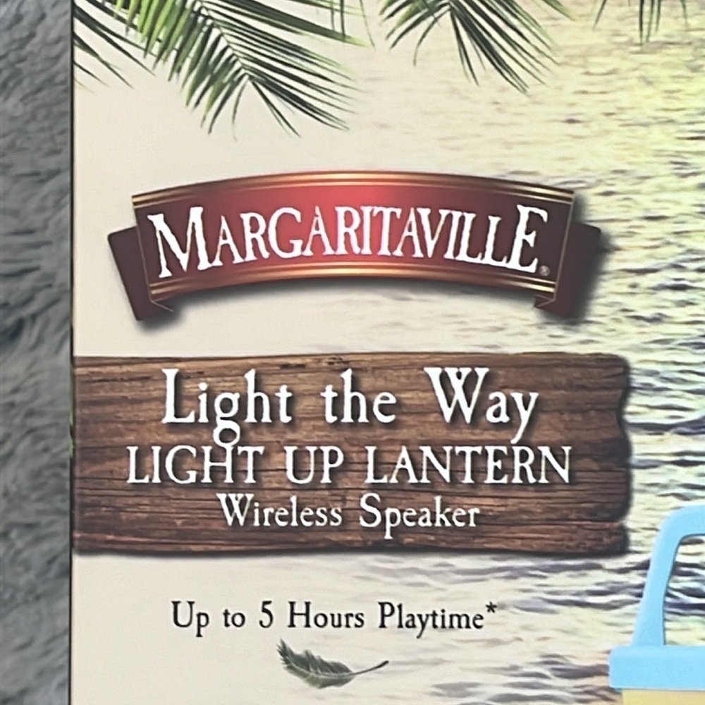 Margaritaville Wireless Water Resistant Light Up Speaker - Picture 6 of 7